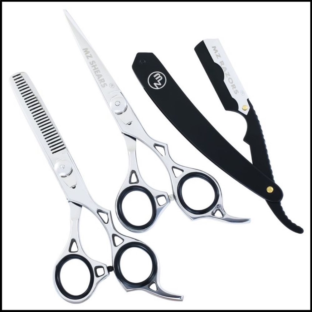 Professional barber hair cutting kit